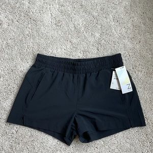 Zella athletic shorts, size M, Black, New